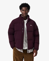 Men's Water-Repellent Hooded Down Jacket