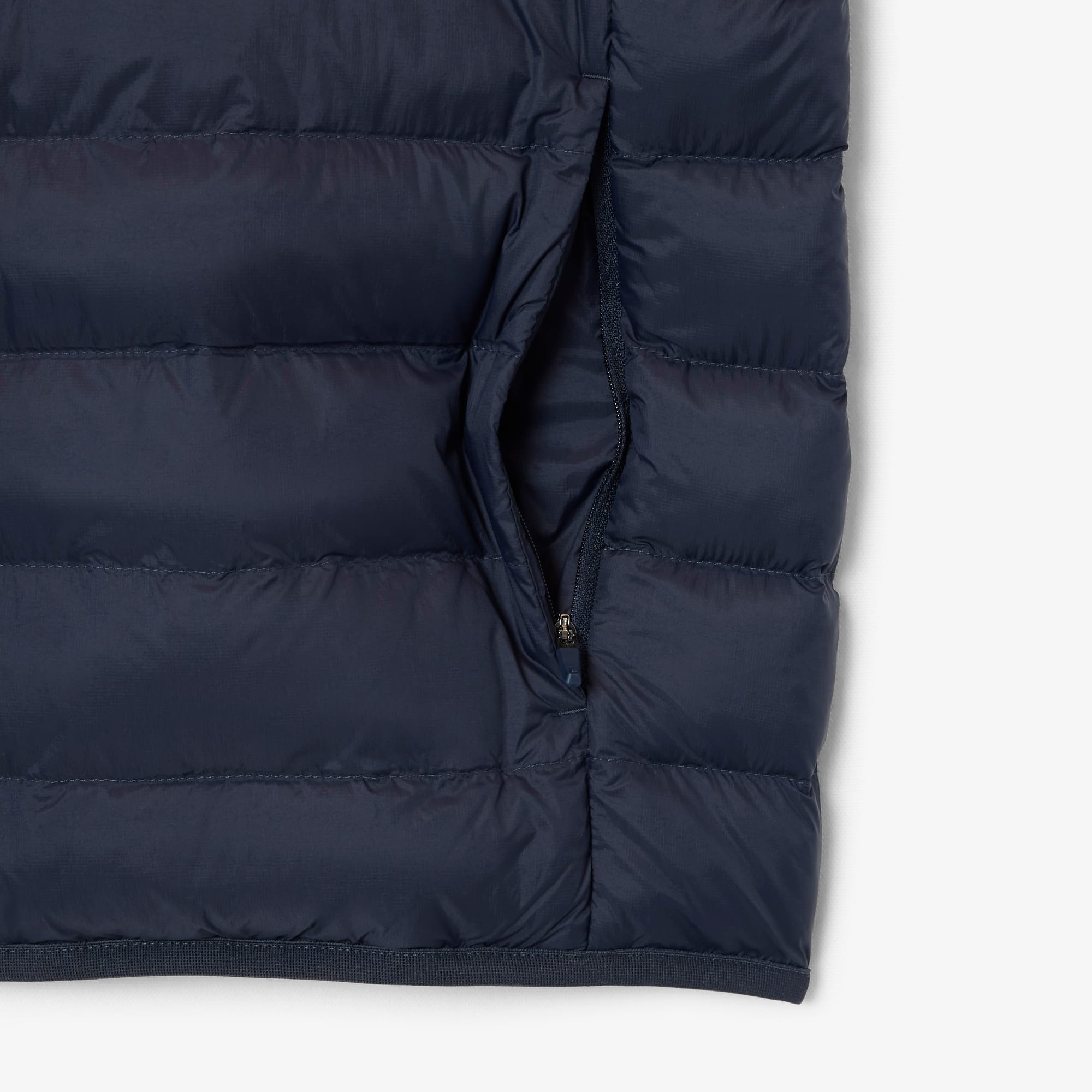 Water-Repellent Puffed Windbreaker Vest