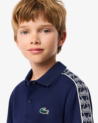 Kids' Ultra Dry Piqué Tennis Polo