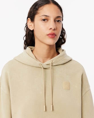 Women's Oversized Washed Effect Hoodie