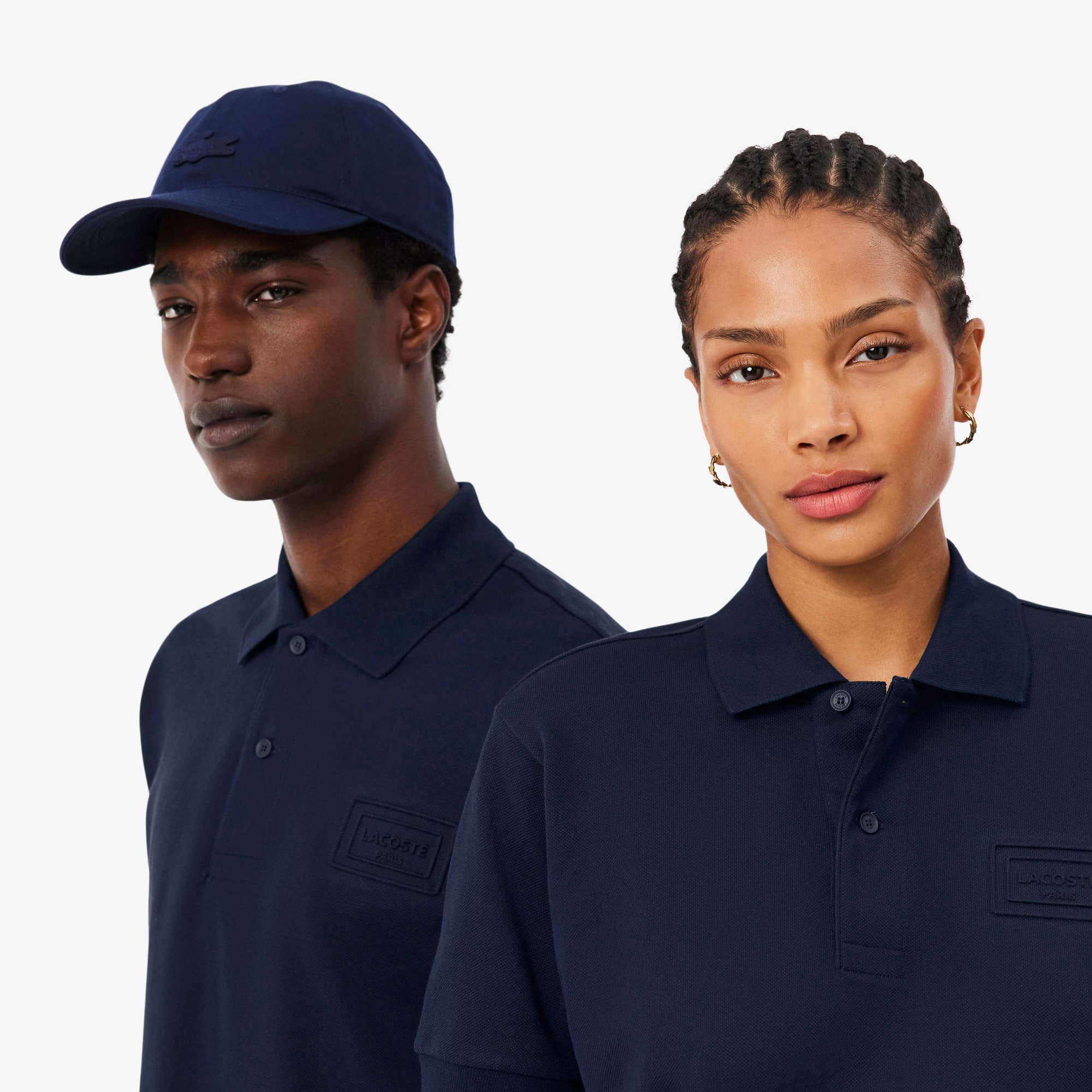 Classic Fit Embossed Branding Polo - Polo Shirts - New In 2026