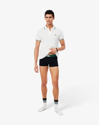 3-Pack Stretch Jersey Crocodile Trunks