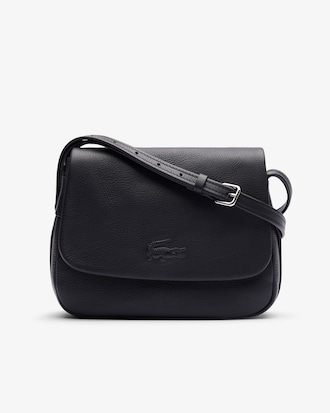 Women's City Court Grain Leather Flap Close Bag