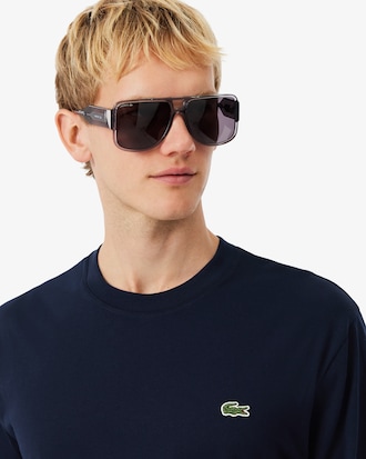 Playera de algodón de manga larga