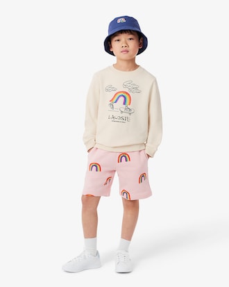 Sudadera polar estampada para ni&ntilde;o