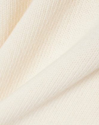 Embroidered Shield Wool Jersey Sweater