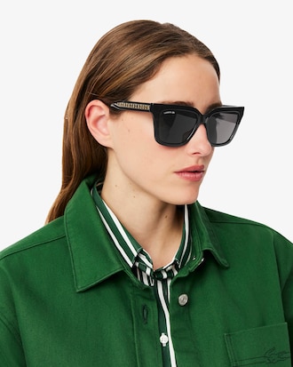 Monogram Rectangle Glasses