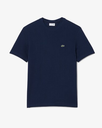 Heavy Cotton and Linen Piqu&eacute; T-shirt