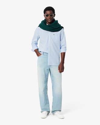 Men's Regular Fit Gingham Poplin Shirt