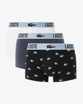 Men's 3-Pack Crocodile Print Trunks
