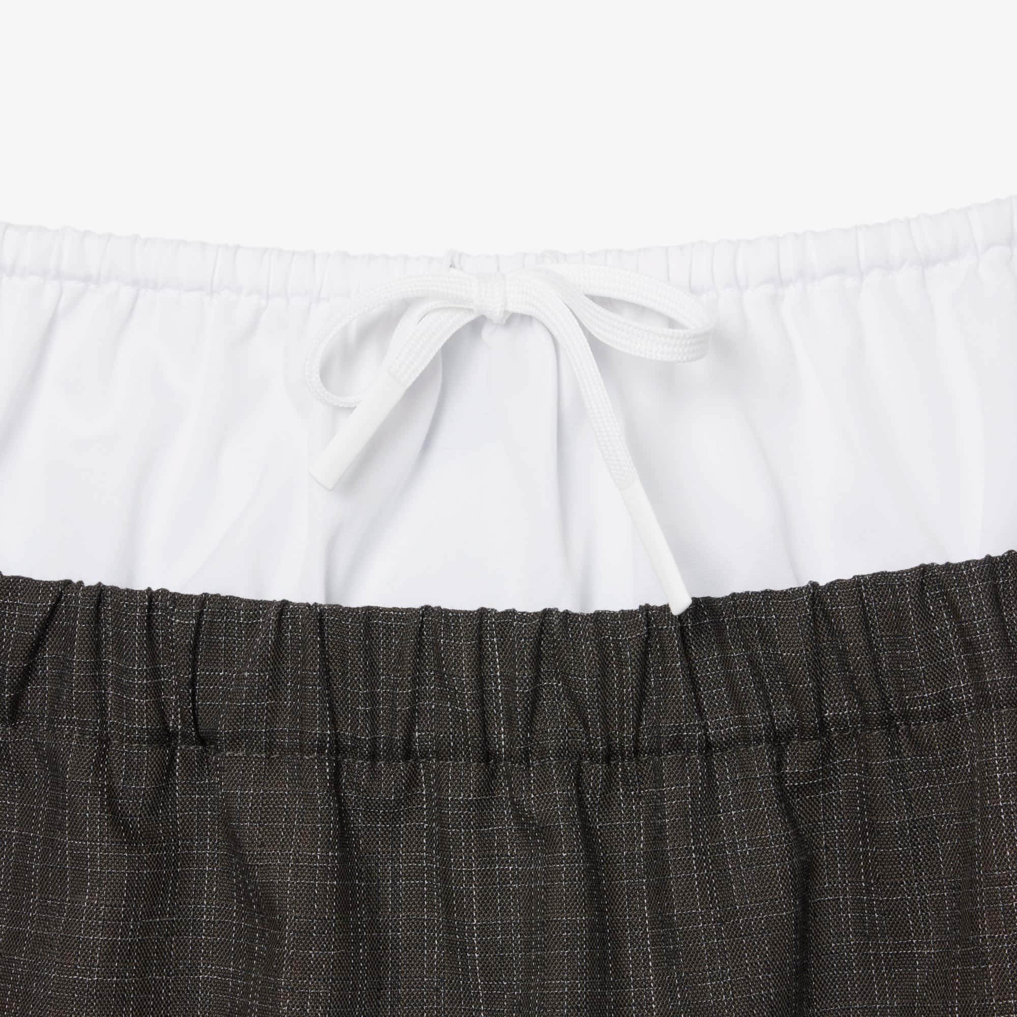 Runway Wool Mix Mini Skirt