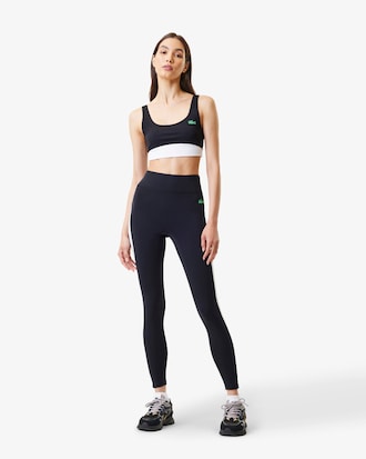 Women's Lacoste x Bandier All Motion Colorblock Sports Bra