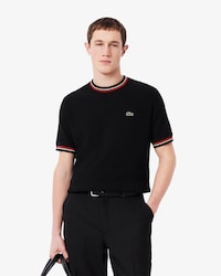 Men's Classic Fit Striped Knit T-Shirt