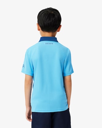 Kids' Lacoste Tennis x Novak Djokovic Piqué Polo