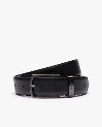 Smooth Leather Belt & Buckle Gift Set