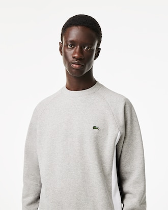 Men’s Brushed Fleece Colorblock Sweatshirt
