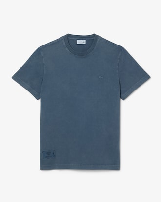 Men's Washed Effect Heavy Jersey T-Shirt