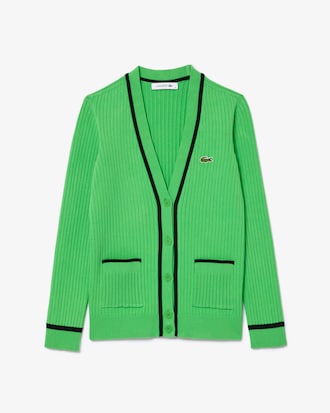 Women's Seamless 3D Rib Knit Cardigan