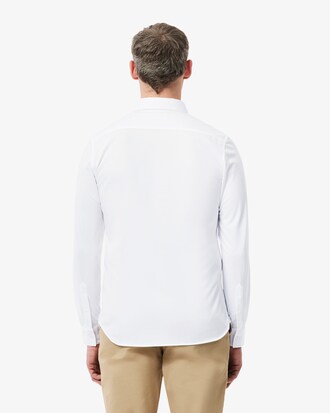 Slim Fit Cotton Blend Shirt