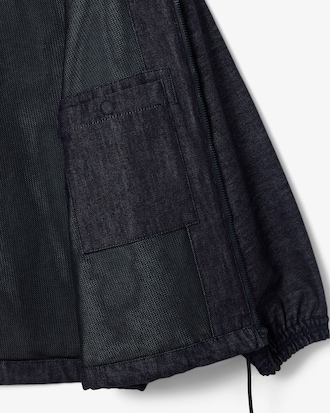 Runway Denim Track Jacket