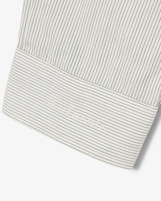 Men's Regular Fit Striped Button Down Shirt