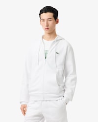 Sweatshirt zipp&eacute; classic fit molleton