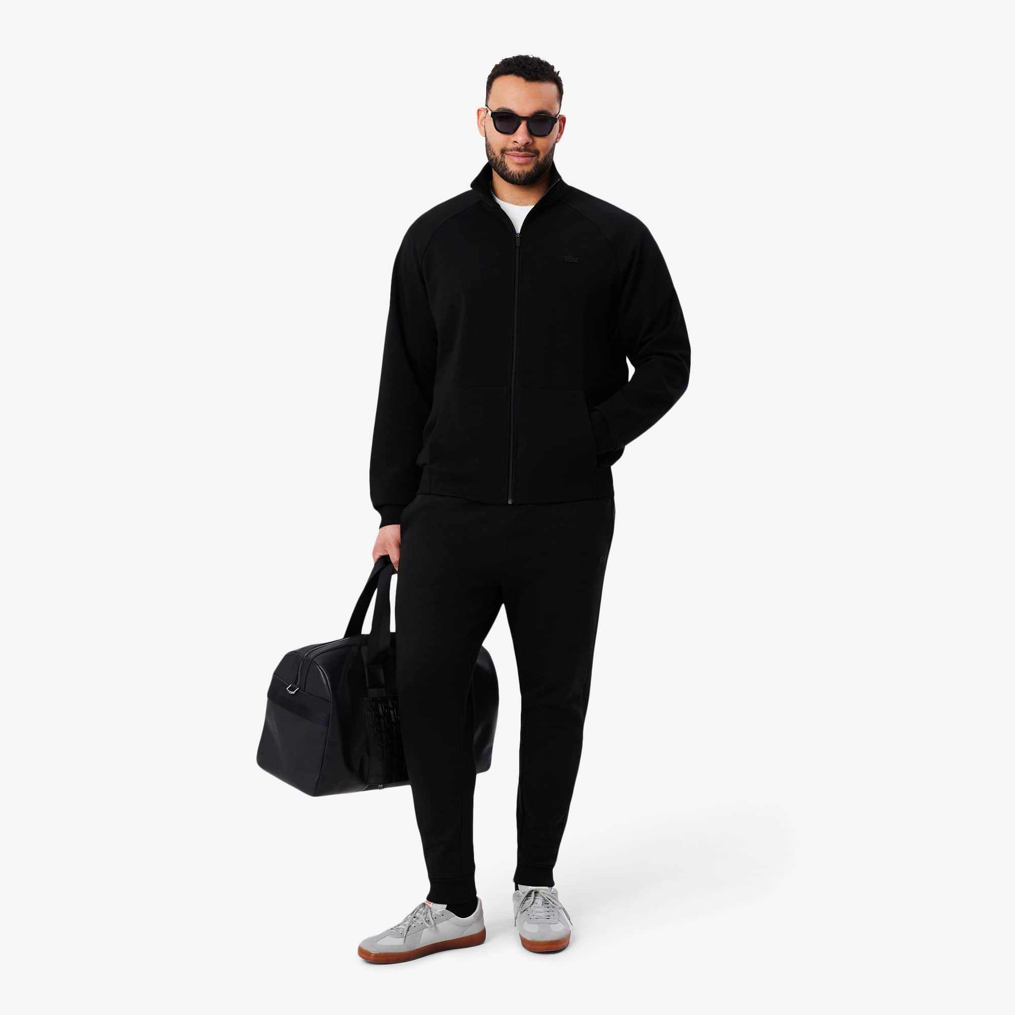Men's Double Faced Jersey Zip-Up Sweatshirt - Sweaters
