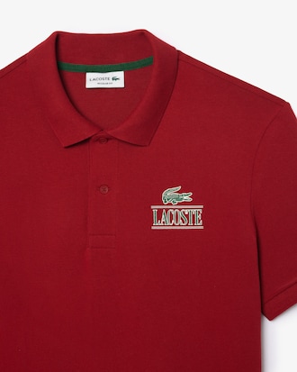 Unisex Regular Fit Stretch Mini Piqué Polo