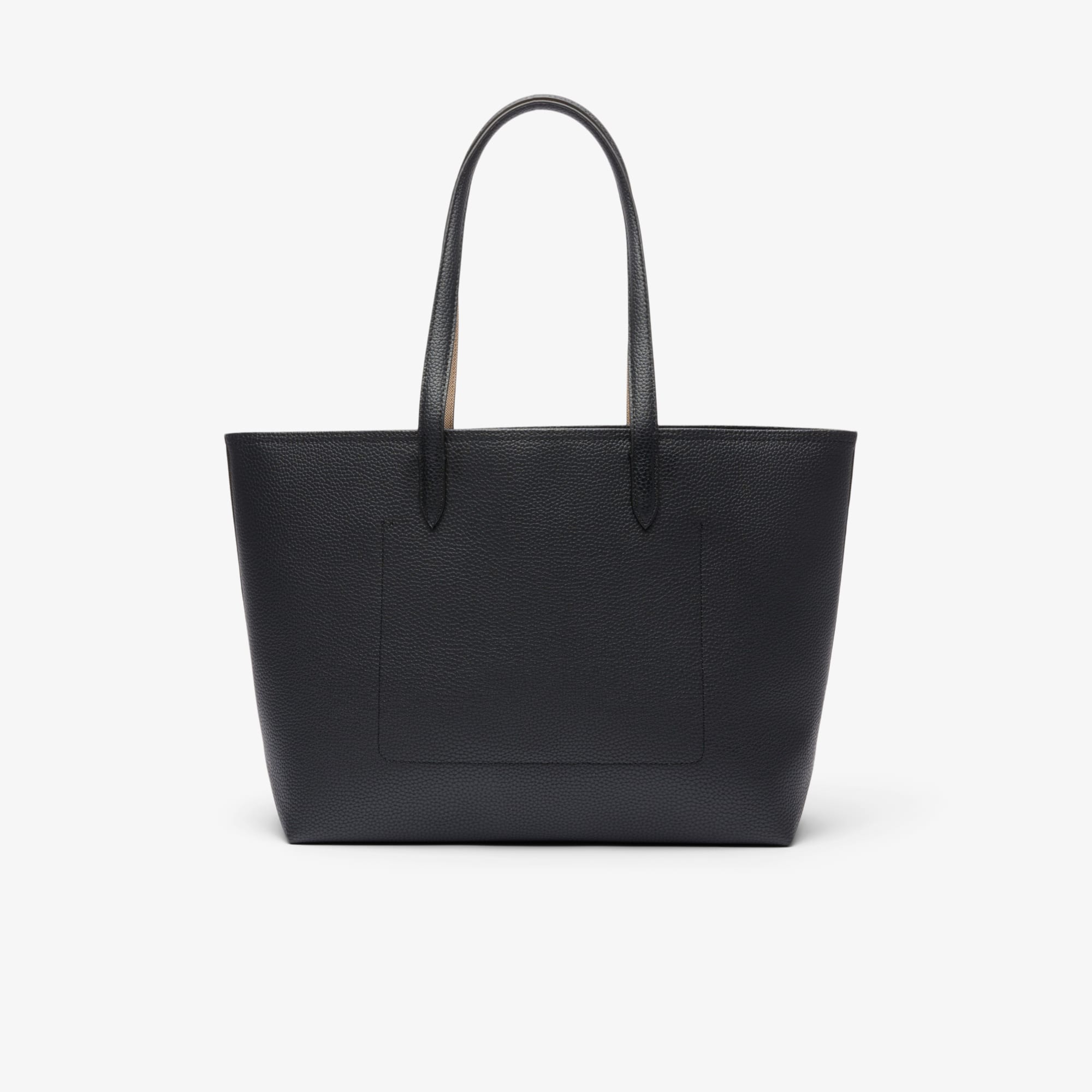 ★LACOSTE★ Women's Anna Seasonal 2XL Large Shopper Bag Clea Women's Large Anna Transparent Grained Tote - Bags - New In