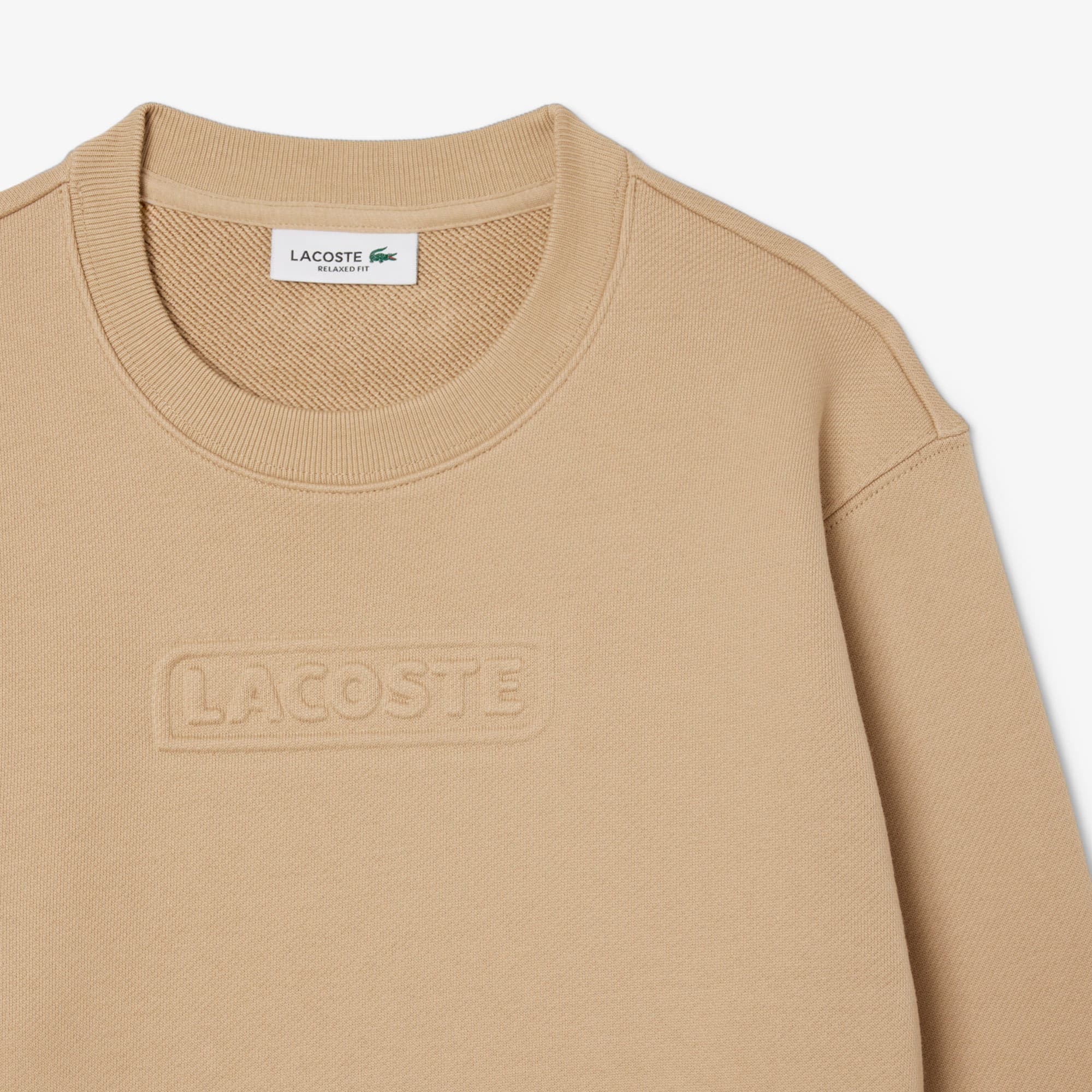 Women's Embossed Logo Cotton Sweatshirt