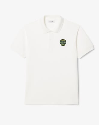 Men's Classic Fit Petit Piqué Badge Polo