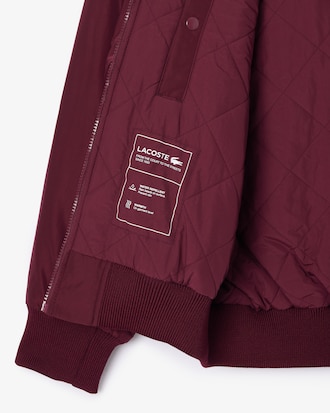 Women's Oversized Ribbed Cuff Bomber Jacket