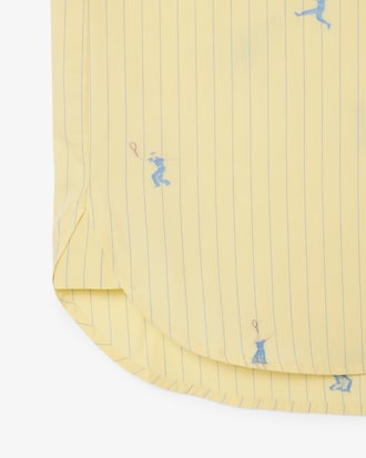 Oversized Shirt with Motifs