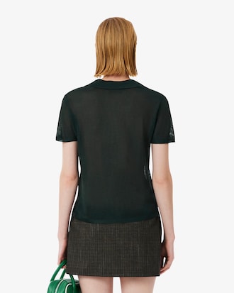 Runway Slim Fit Satin Piqu&eacute; Polo Shirt
