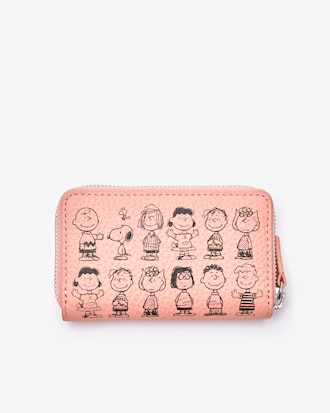 Lacoste x Peanuts Small Grained Leather Wallet