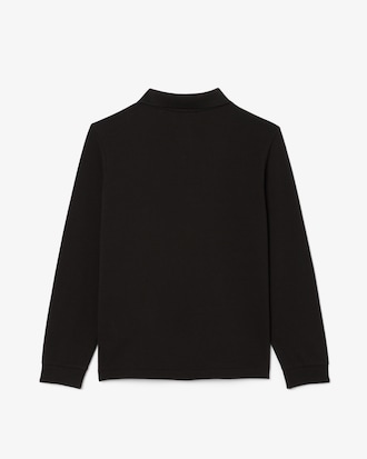 Boys' Long Sleeve Piqué Polo