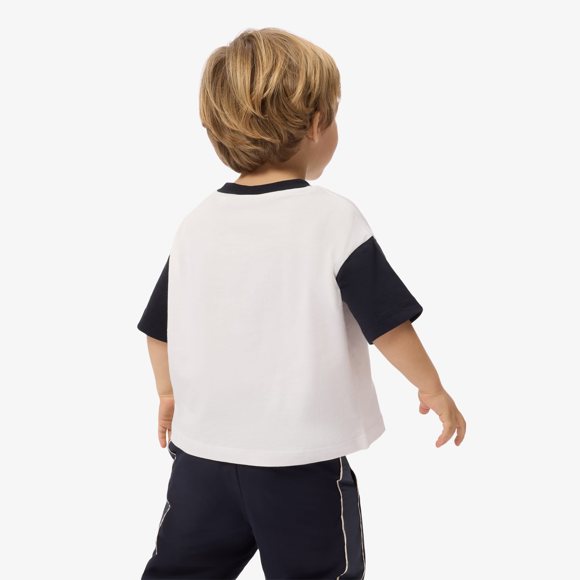 Contrast Trim Cotton T-Shirt - T-Shirts & Tops - New In 2026 | Lacoste