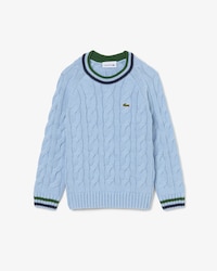 Boys' Cotton & Wool Crew Neck Sweater