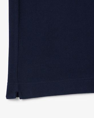Polo de corte clásico con cuello en contraste L.12.12 para hombre
