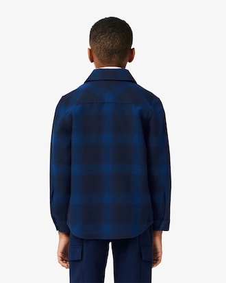 Kids' Plaid Flannel Overshirt