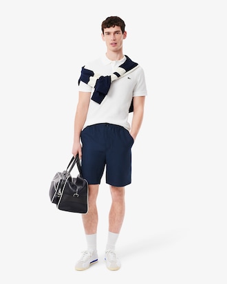 Men's Regular Fit Wool Blend Shorts