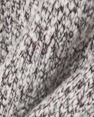 Mercerized Knit Wool Cardigan