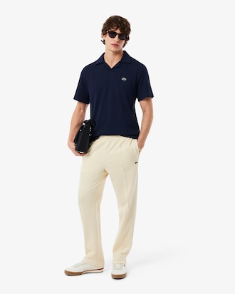 Classic Fit Cotton-Linen Polo Shirt
