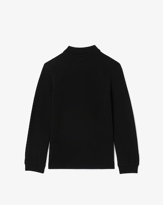 Kids' Long Sleeve Petit Piqué Polo