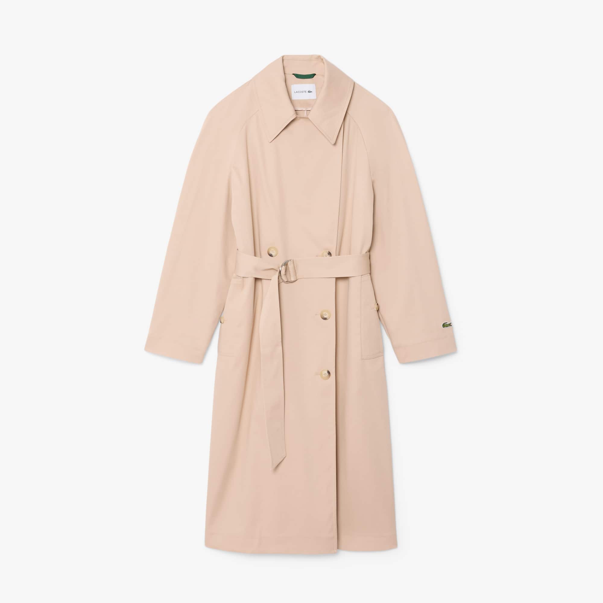 Oversized Water-Repellent Trench Coat - Organic Cotton - New In