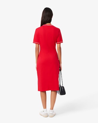 Women's Trim Accent Jersey T-Shirt Dress
