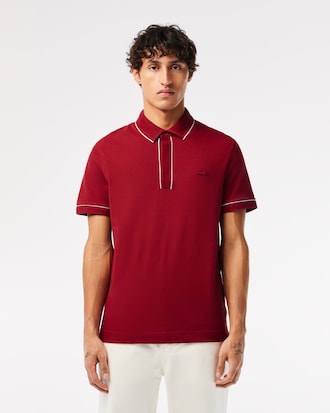 Men's Regular Fit Paris Stretch Piqué Polo