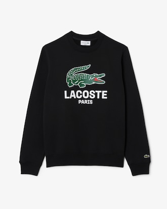 Men's Classic Fit Printed Crew Neck Sweatshirt