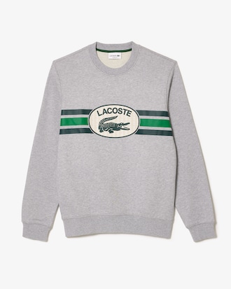 Men's Graphic Print Fleece Sweatshirt