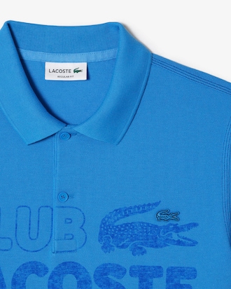 Men&rsquo;s Organic Cotton Printed Polo